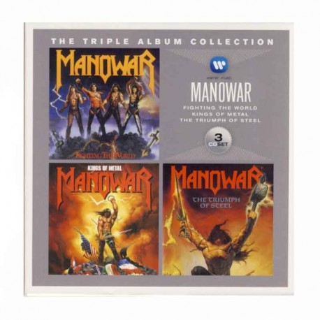 MANOWAR - The Triple Album Collection CD BOX