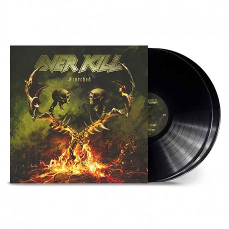 OVERKILL - Scorched 2LP, Black Vinyl
