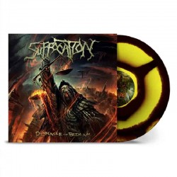 SUFFOCATION - Pinnacle Of Bedlam LP, Yellow/Black Corona Vinyl, Ltd. Ed.