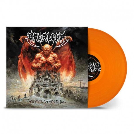 CAVALERA - Bestial Devastation LP, Orange Vinyl, Ltd. Ed.