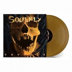 SOULFLY - Savages 2LP, Gold Vinyl, Ltd. Ed.