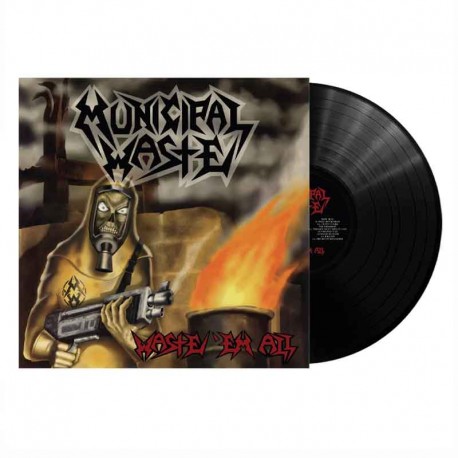 MUNICIPAL WASTE - Waste 'Em All LP, Black Vinyl
