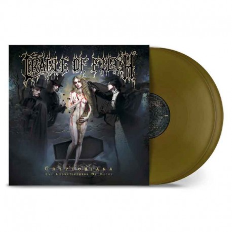 CRADLE OF FILTH - Cryptoriana - The Seductiveness Of Decay 2LP, Vinilo Gold, Ed. Ltd.