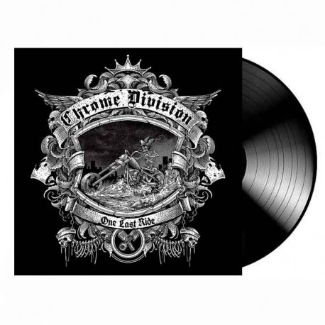 CHROME DIVISION - One Last Ride LP, Vinilo Negro