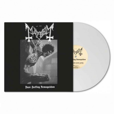 MAYHEM - Pure Fucking Armageddon LP, Vinilo Blanco, Ed. Ltd.