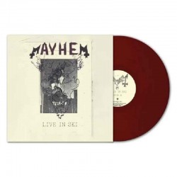 MAYHEM - Live In Ski LP, Vinilo Oxblood, Ed. Ltd.