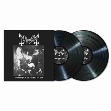 MAYHEM - Command For Blood, Command For War 2LP, Vinilo Negro