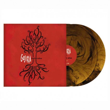 GOJIRA - The Link Alive 2LP, Amber Marble Vinyl, Ltd. Ed.