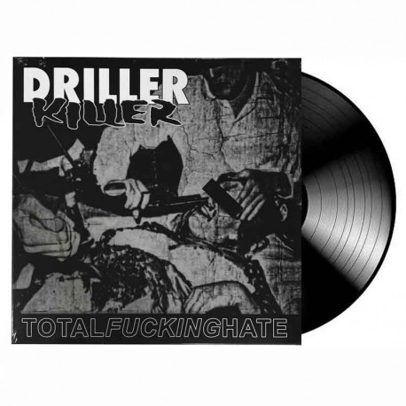 DRILLER KILLER - Total Fucking Hate LP, Vinilo Negro, Ed. Ltd. Numerada