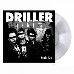 DRILLER KILLER - Brutalize LP, Absolut Clear Vinyl, Ltd. Ed. Numbered