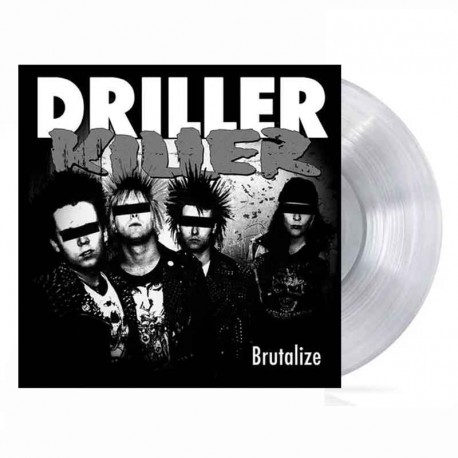 DRILLER KILLER - Brutalize LP, Vinilo Absolut Clear, Ed. Ltd. Numerada