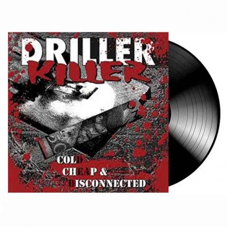 DRILLER KILLER - Cold, Cheap & Disconnected LP, Vinilo Negro, Ed. Ltd. Numerada