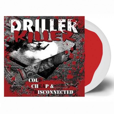 DRILLER KILLER - Cold, Cheap & Disconnected LP, Black Vinyl, Ltd. Ed. Numbered
