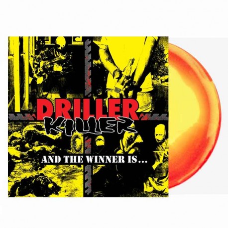 DRILLER KILLER - And The Winner Is... LP, Vinilo Yellow / Red Haze, Ed. Ltd. Numerada