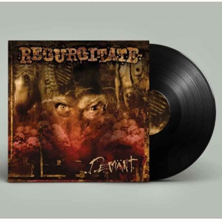 REGURGITATE -Deviant LP, Black Vinyl, Ltd. Ed.