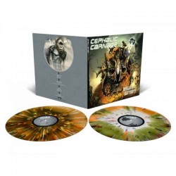CEPHALIC CARNAGE - Misled By Certainty 2LP, Custom Tri-Color & Splatter Vinyl, Ltd. Ed.