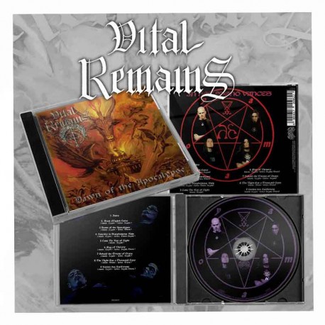 VITAL REMAINS - Dawn Of The Apocalypse CD