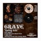 GRAVE - Hating Life LP, White with Black Smoke Vinyl, Ltd.Ed.