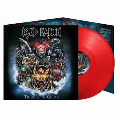 ICED EARTH - Tribute To The Gods LP, Vinilo Rojo, Ed. Ltd.
