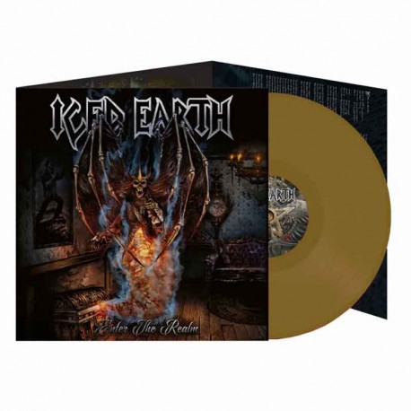 ICED EARTH - Enter The Realm LP, Gold Vinyl, Ltd. Ed.