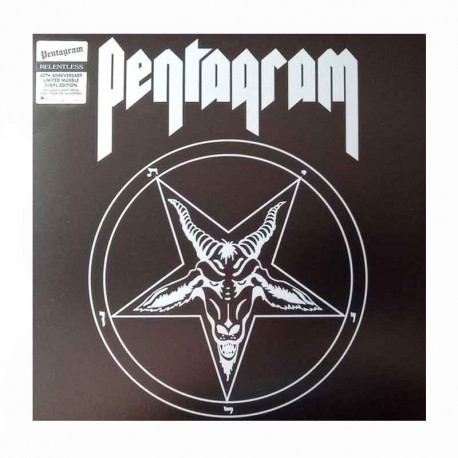 PENTAGRAM - Relentless LP, Marble Vinyl, Ltd. Ed. (40th Anniversary Edition)