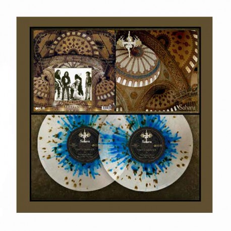 ORPHANED LAND - Sahara 2LP, Clear with Gold & Blue Splatter Vinyl, Ltd. Ed. (25th Anniversary Edition)