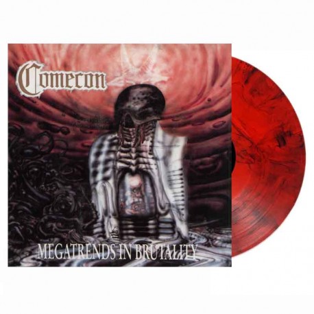 COMECON - Megatrends In Brutality LP, Red & Black Smoke Vinyl, Ltd. Ed.