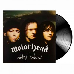 MOTÖRHEAD - Overnight Sensation LP, Black Vinyl