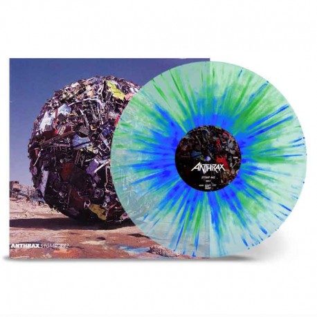 ANTHRAX - Stomp 442 LP, Vinilo Clear & Blue/Green Splatter, Ed. Ltd.