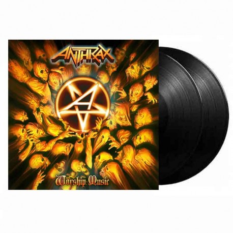 ANTHRAX - Worship Music 2LP, Vinilo Negro
