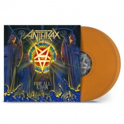 ANTHRAX - For All Kings 2LP, Orange Vinyl