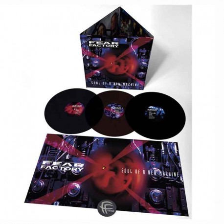 FEAR FACTORY - Soul Of A New Machine 3LP, Vinilo Negro, Ed. Ltd. Numerada (EDICION DELUXE)