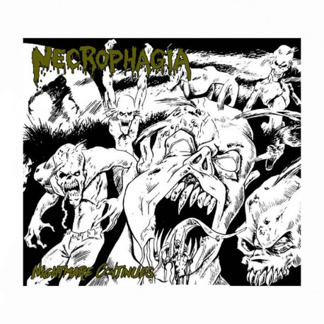 NECROPHAGIA - Nightmare Continues CD, Ed. Ltd. Digipak