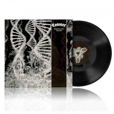 CORONER - Dissonance Theory LP, Vinilo Negro