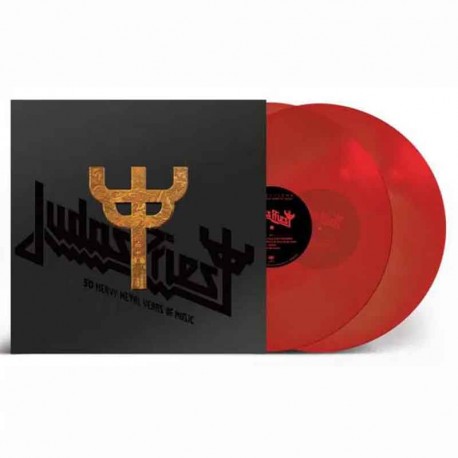 JUDAS PRIEST - Reflections - 50 Heavy Metal Years Of Music 2LP, Red Vinyl