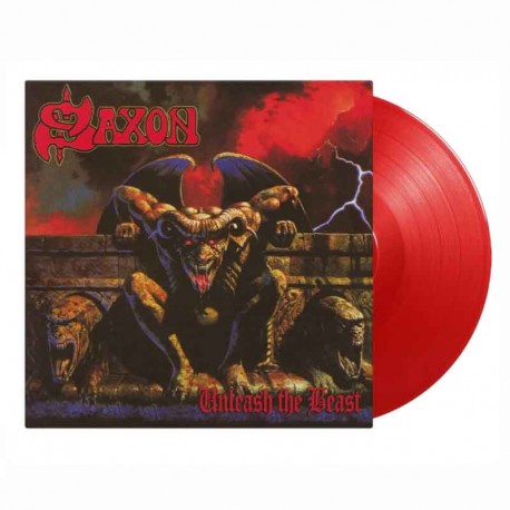 SAXON - Unleash The Beast LP, Vinilo Rojo, Ed. Ltd. Numerada