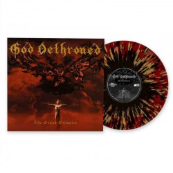 GOD DETHRONED - The Grand Grimoire LP, Vinilo Rojo & Dorado/Negro Splatter, Ed. Ltd.
