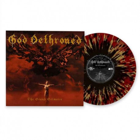 GOD DETHRONED - The Grand Grimoire LP, Vinilo Rojo & Dorado/Negro Splatter, Ed. Ltd.