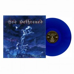 GOD DETHRONED - Bloody Blasphemy LP, Vinilo Azul, Ed. Ltd.