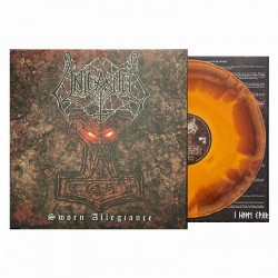 UNLEASHED - Sworn Allegiance LP, Vinilo Naranja/Marrón Swirl, Ed. Ltd. Gatefold