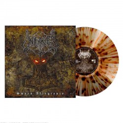 UNLEASHED - Sworn Allegiance LP, Ultra Clear & Orange/Brown Splatter Vinyl, Ltd. Ed. Gatefold