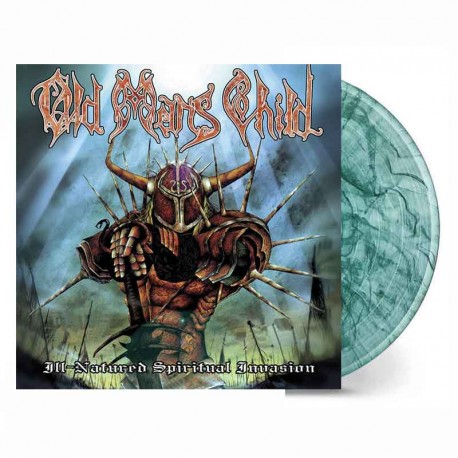 OLD MAN'S CHILD - Ill-Natured Spiritual Invasion LP, Vinilo Azul & Negro Smoke, Ed. Ltd.