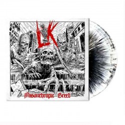 LIK - Misanthropic Breed LP White "Blackdust" Ltd. ED. Numbered