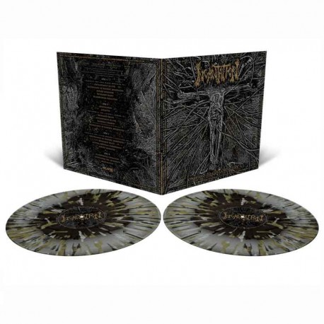 INCANTATION - Onward To Golgotha Live 2LP, Vinilo Silver & Black Iced Merge Splatter, Ed. Ltd.