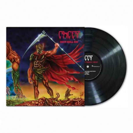 CANCER - Death Shall Rise LP, Vinilo Negro