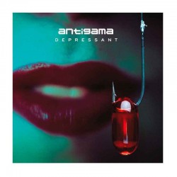ANTIGAMA - Depressant 12", EP, Vinilo Blanco Marbled Ed. Ltd.