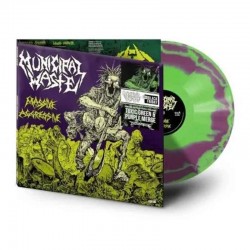 MUNICIPAL WASTE - Massive Aggressive LP, Vinilo Toxic Green & Purple Merge, Ed. Ltd.
