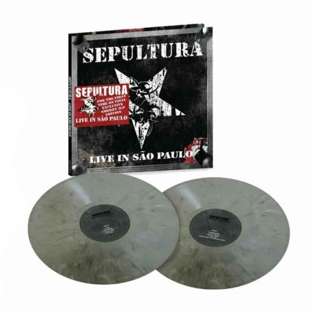 SEPULTURA - Live In São Paulo 2LP, Smoke Vinyl, Ltd. Ed.