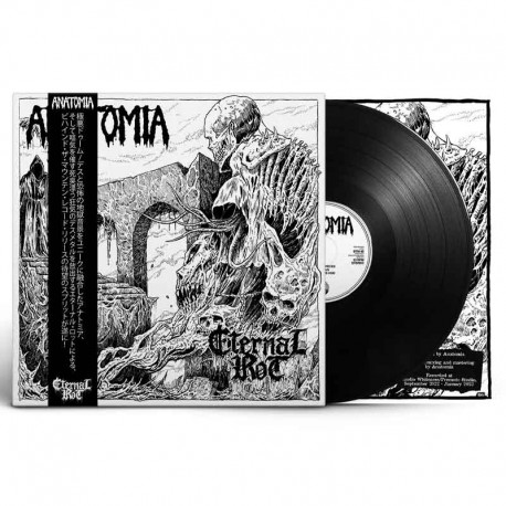 ANATOMIA/ETERNAL ROT– Anatomia / Eternal Rot LP, Vinilo Negro, Split
