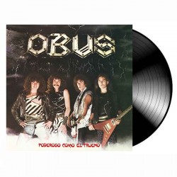 OBUS - Poderoso Como El Trueno LP, Vinilo Negro, Ed. Ltd.